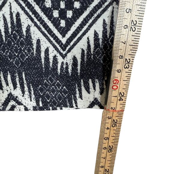 J.Crew Black White Geometric Print Pants | Drawstring Boho Artsy | NWT Size 0 - Picture 10 of 10